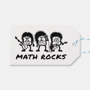Mathe Rocks Akademische Rockband Humor Geschenkanhänger