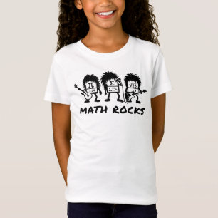 Mathe Rocks Akademischer Rockband Humor T-Shirt
