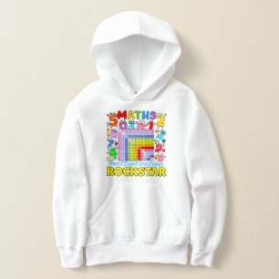 Mathe Rockstar Süße Rechner Hoodie