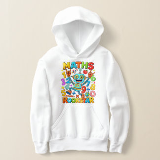 Mathe Rockstar Süße Rechner Hoodie
