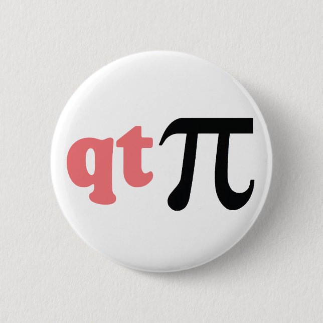 Mathe-Spaß - niedlicher T-Shirt-PU Button (Vorderseite)