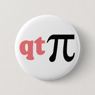 Mathe-Spaß - niedlicher T-Shirt-PU Button