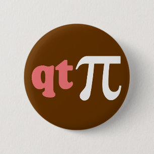 Mathe-Spaß - niedlicher T-Shirt-PU Button