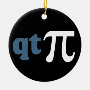 Mathe-Spaß - niedlicher T-Shirt-PU Keramikornament