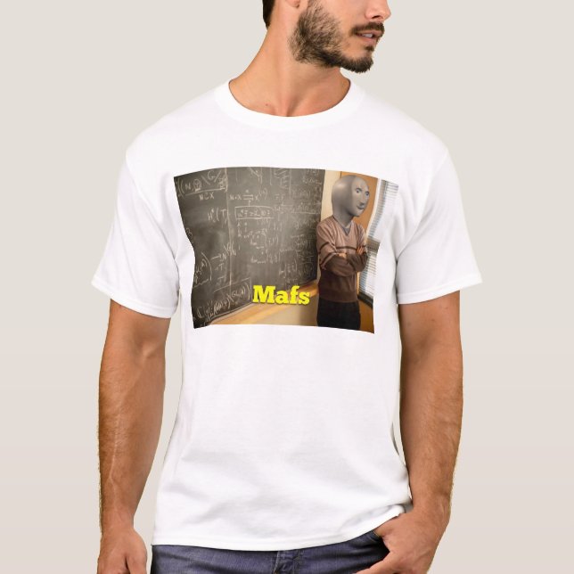 Mathe T-Shirt (Vorderseite)