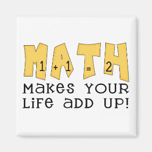Mathe-T-Shirts und Geschenke Magnet