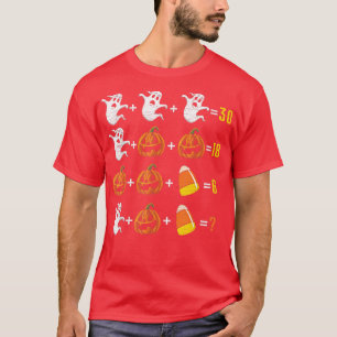Mathe Teacher Halloween T-Shirt