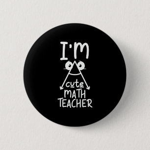 Mathe Teacher I Bin Mathe Teacher Button