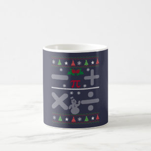 Mathe-Weihnachten Kaffeetasse