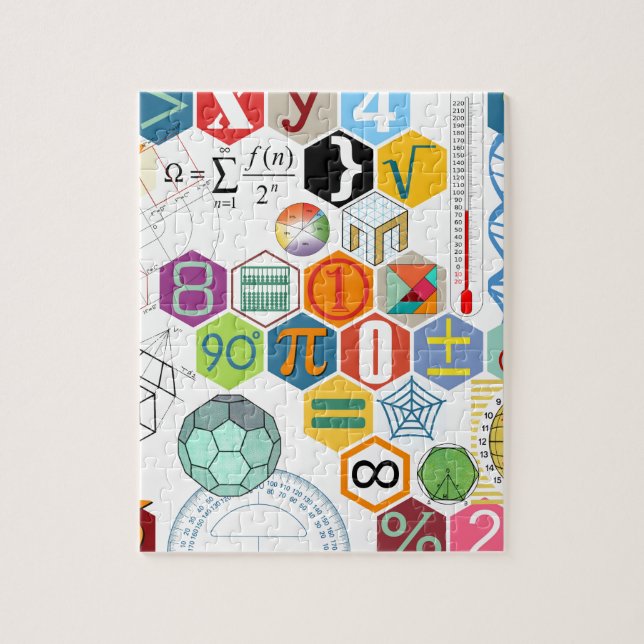 Mathe (weiß) (Vertikal)