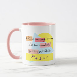 Mathe Wonderful Equations - Math Girl - Tasse