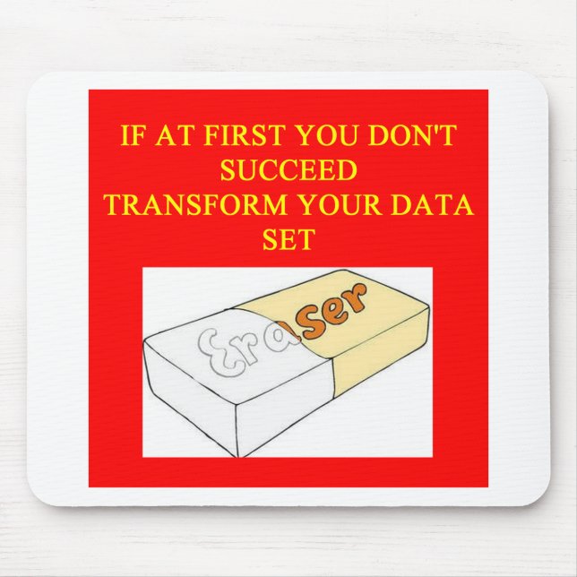 Mathedaten-Set Mousepad (Vorne)