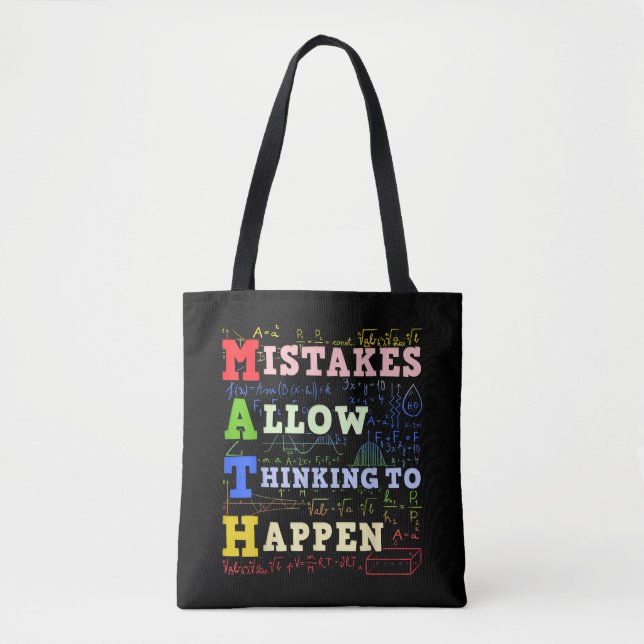 Mathelehrer Math Student Mathematik Tasche (Vorderseite)