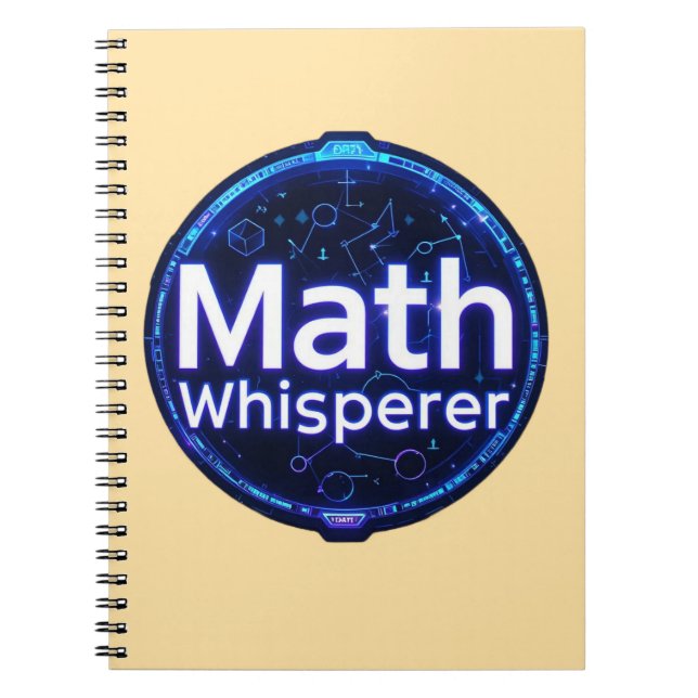 Mathelehrer Mathe-Flüsterer Notizblock (Vorderseite)
