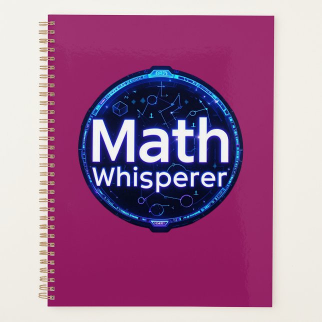Mathelehrer Mathe Flüsterer Planer (Vorderseite)