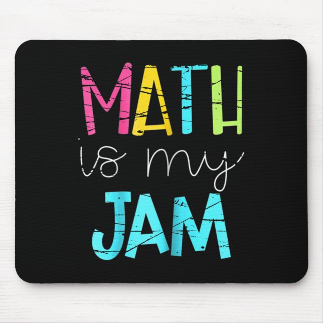 Mathelehrer Mathe ist mein Ding  Mousepad (Vorne)