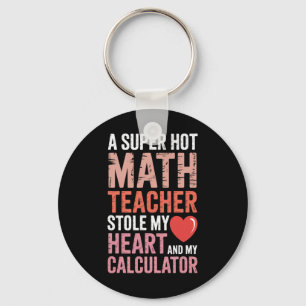 Mathelehrer Valentinstag Herzgleichung Algebra Schlüsselanhänger