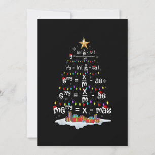 Mathelehrer Weihnachtsbaum Lustiger Weihnachten Ma