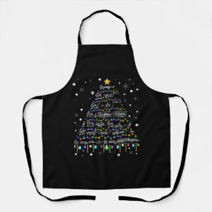 Mathelehrer Weihnachtsmathematik T-Shirt Schürze