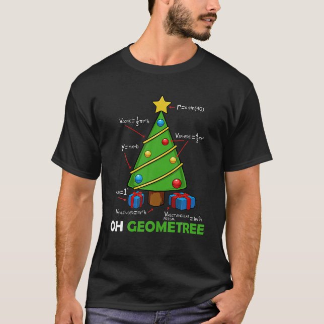 Mathematiatic Lover Nerd Teac T-Shirt (Vorderseite)