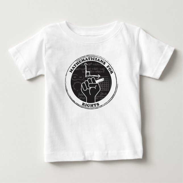Mathematicians for Rights T - Shirt - Baby (Vorderseite)