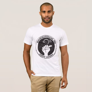 Mathématiciens pour le T-shirt d'action de groupe
