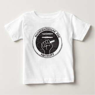 Mathématiciens pour l'égalité bébé TShirt (temp)