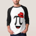 Mathematics Smile Symbol 14 Happy März Numbers Pi T-Shirt<br><div class="desc">Mathematik lächelt Symbol 14 Happy März Zahlen Pi. Pi Day T - Shirt, Internationaler Tag der mathematischen Aufkleber, T-Shirts zum National Mathematics Day, Tops zum National Hat Day, Sweatshirts zum Weltlächeln, Tasse zum Internationalen Kissingstag, Weihnachtsfeiertage und Geburtstage. Männer Basic 3/4 Ärmel Raglanshirt. Die farbenfrohen Designer-Outfits sind für Festspielliebhaber, Erntedank-Liebhaber, Pi...</div>