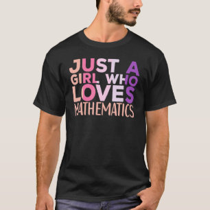 Mathematik Apparel for Math Teacher for Girls T-Shirt