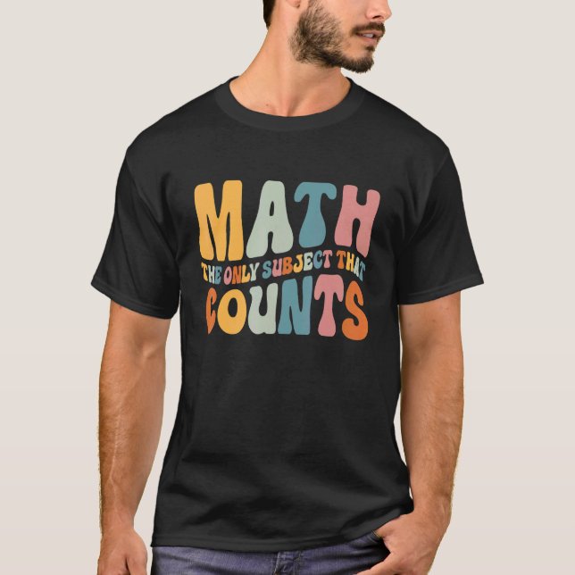 Mathematik das einzige Fach, das Mathematiker Tee  (Vorderseite)