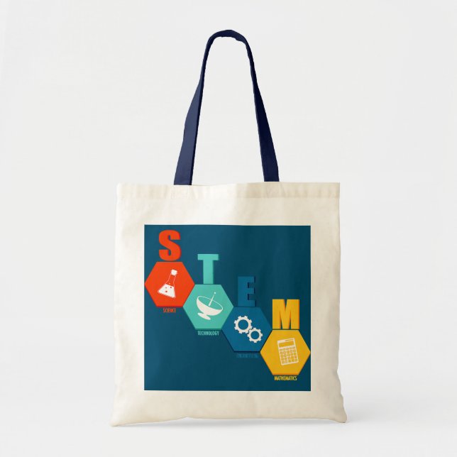 Mathematik des STEM Lehrers Science Technology Eng Tragetasche (Vorne)