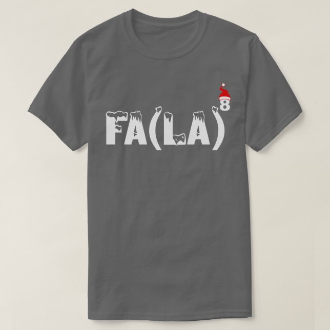 Mathematik fa la 1 T-Shirt (Design vorne)