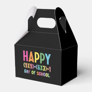 Mathematik Formel 100 Tage der Schule Funny Mathe  Geschenkschachtel