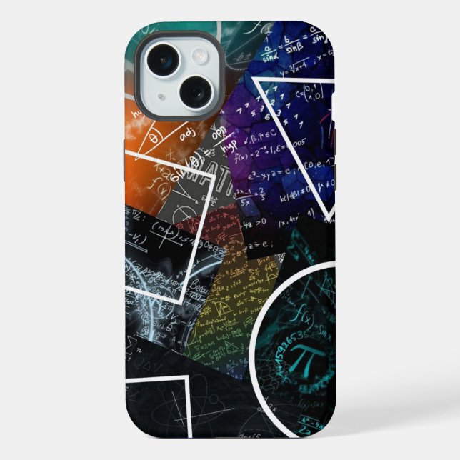 Mathematik-Formel-Handyhülle iPhone 15 Plus Hülle (Rückseite)