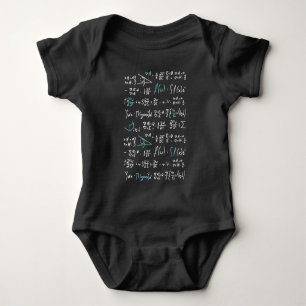 Mathematik formuliert Mathematik Physik Lehrer Baby Strampler