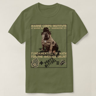MATHEMATIK FÜR GRUNTS T-Shirt