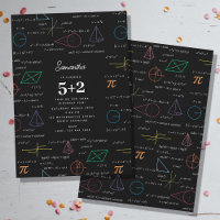 Mathematik gleicht mathematische Formeln zum Gebur