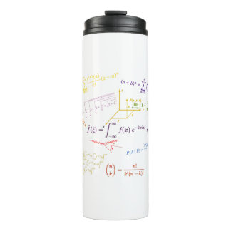 Mathematik-Gleichungen und Formeln Thermosbecher