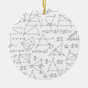 Mathematik Handgeschriebene Berechnungen Illustrat Keramik Ornament