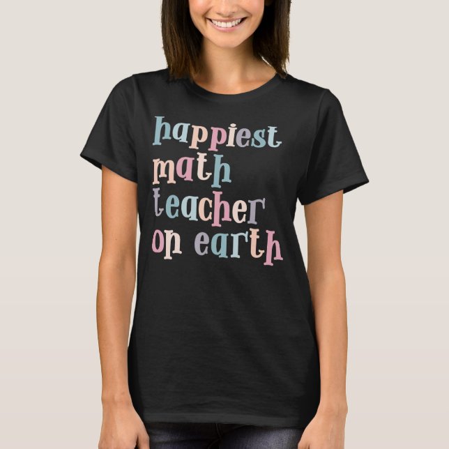Mathematik in der Schule 2 T-Shirt (Vorderseite)