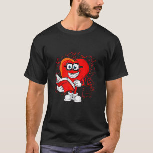 Mathematik ist meine Liebe Herzform Mathematik Leh T-Shirt