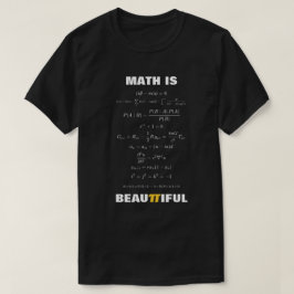 Mathematik ist schön 11 mathematische Gleichungen T-Shirt