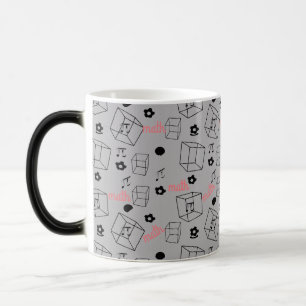 Mathematik-Kaffeemaschine-Tasse Verwandlungstasse