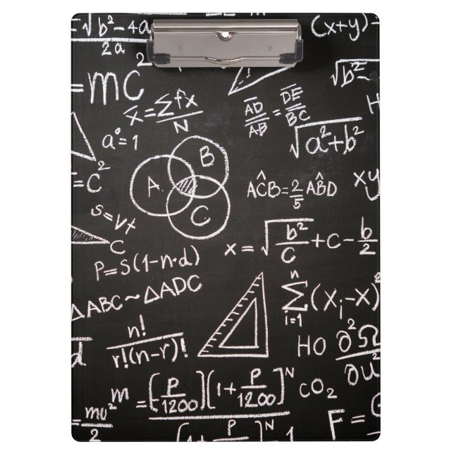Mathematik Klemmbrett (Vorderseite)