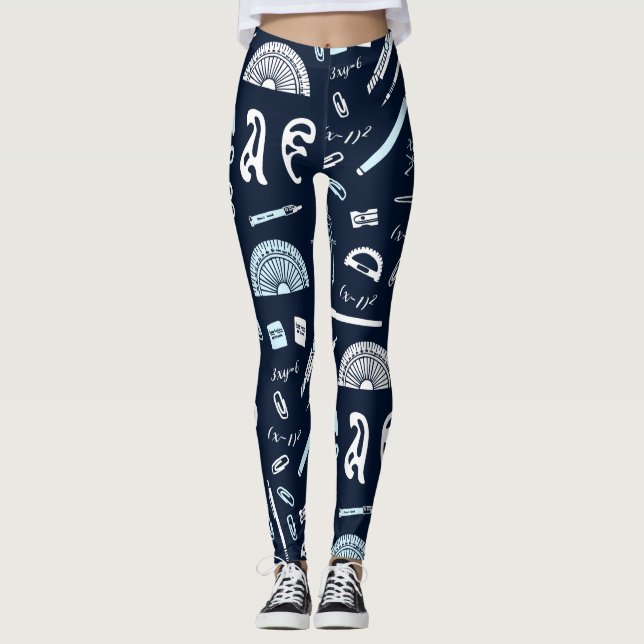 Mathematik-Leggings Leggings (Vorderseite)
