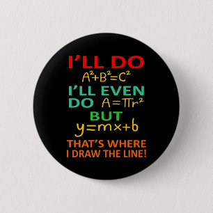 Mathematik Lehrer Gleichung Mathematik Mathematik  Button
