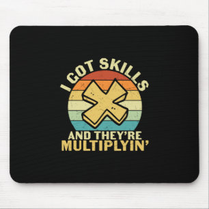 Mathematik Lehrer Ich Got Fähigkeiten Mousepad