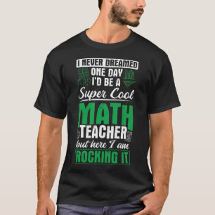 Mathematik Lehrer kiddinx Fernsehserie T-Shirt