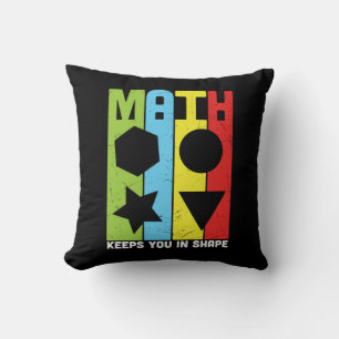 Mathematik Lehrer Mathematik Behalte Sie in Form Kissen