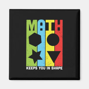 Mathematik Lehrer Mathematik Behalte Sie in Form Magnet